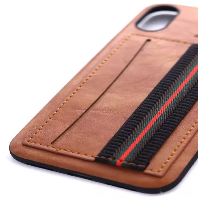Evelatus Apple iPhone X Cubit Brown Back Cover