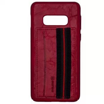 Evelatus Samsung S10e Cubit Plastic Red Back Cover