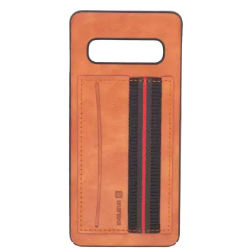 Evelatus Samsung Galaxy S10 Cubit Brown Back Cover Case