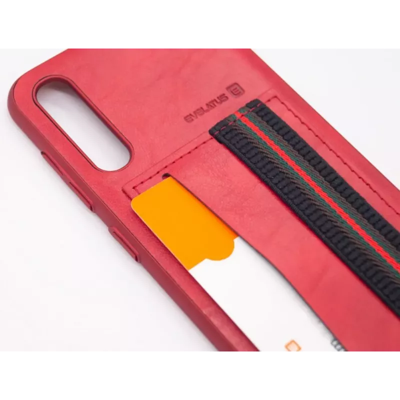 Evelatus Samsung Galaxy A50 Cubit Plastic Red Protective Case