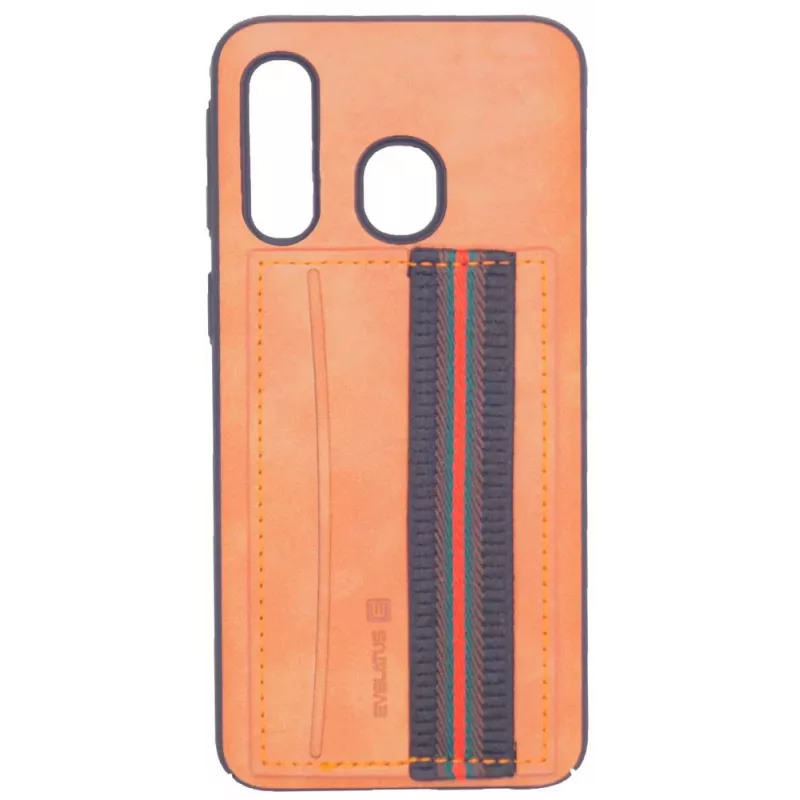 Evelatus Huawei P30 Lite Cubit Plastic Brown Back Cover