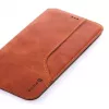 Evelatus Apple iPhone X / XS Cissais Brown Leather Back Cover
