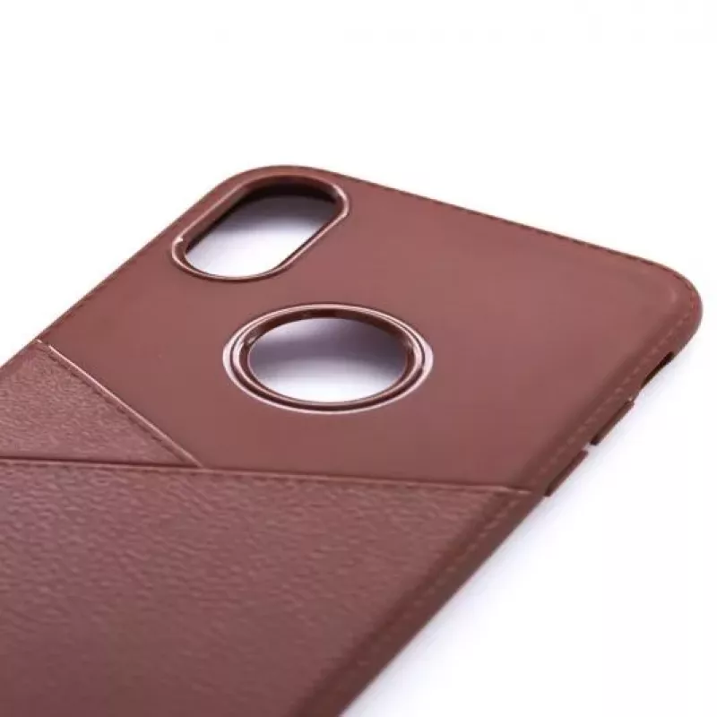 Evelatus Apple iPhone X Phanton Brown Wallet Case