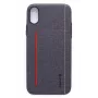 Evelatus Liquid Silicone Back Cover, skirta Apple iPhone X / XS - juoda