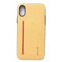 Evelatus Apple iPhone X 6127 Yellow Liquid Silicone Protective Case