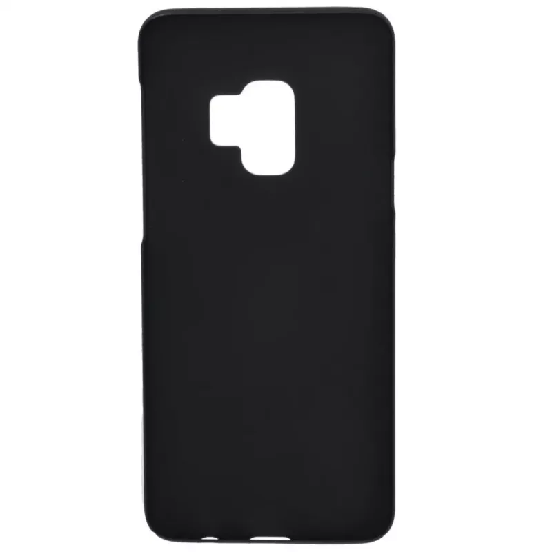 Evelatus Samsung Galaxy S9 Back Cover Black Silicone