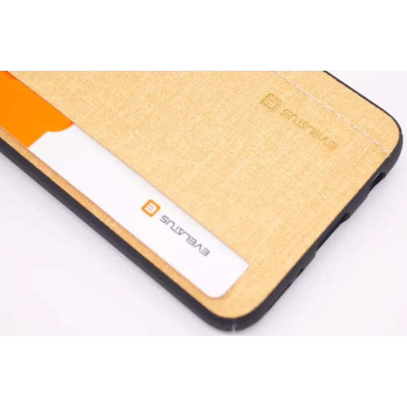 Evelatus Silicone Case for Samsung Galaxy A40 - Geltona