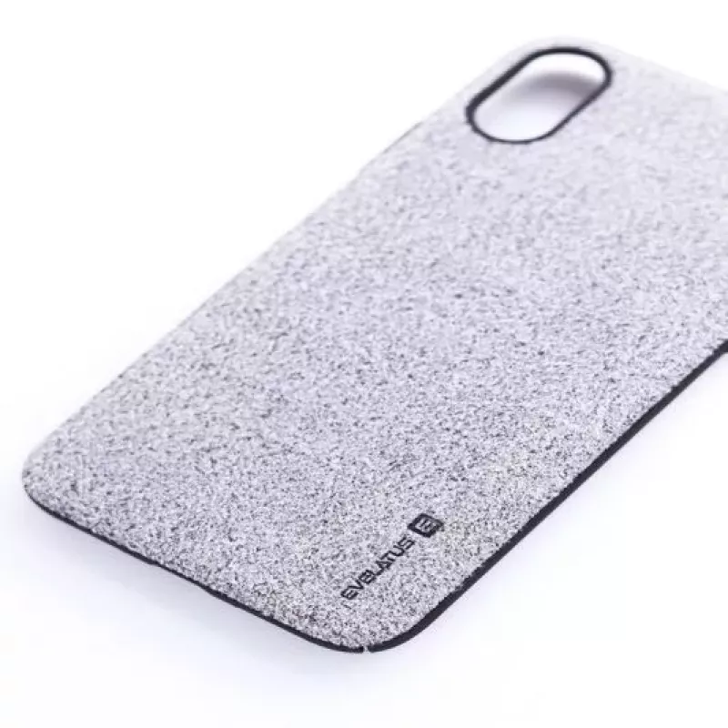 Evelatus Apple iPhone X / XS Velvet Brown Liquid Silicone Back Cover