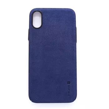 Evelatus Apple iPhone X Velvet Blue Back Cover