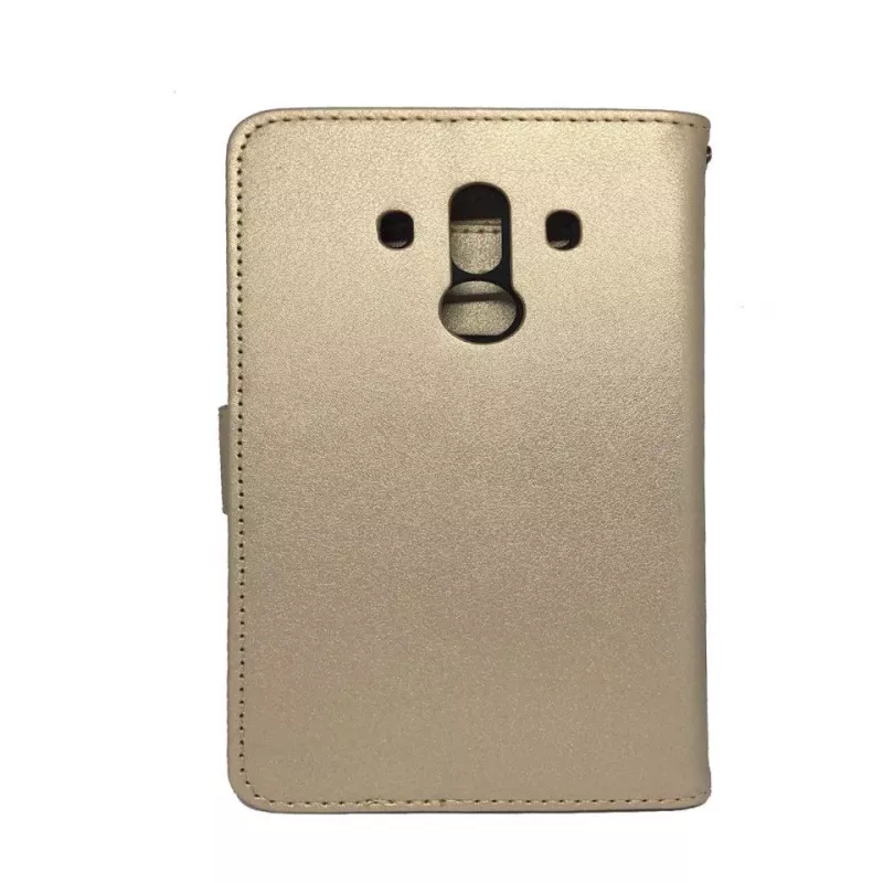 iLike Samsung Galaxy S6 Book Case Wallet Folio Cover Gold