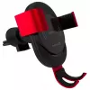 Evelatus Gravity automobilinis laikiklis su belaidžiu įkrovikliu WCH02 raudonas