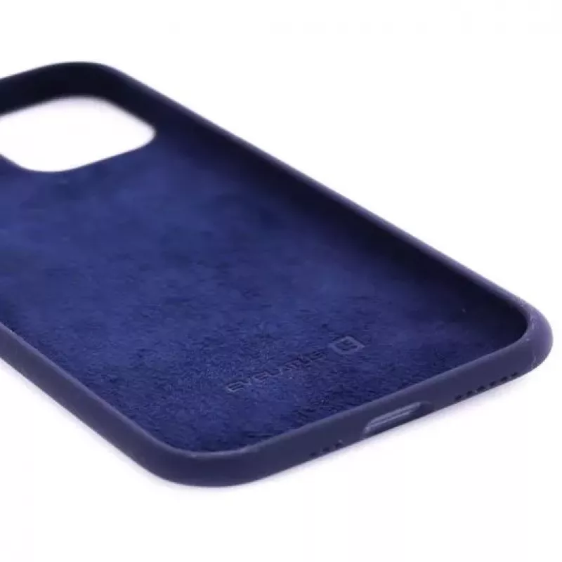 EVELATUS Apple iPhone 11 Pro Premium Soft Touch Silicone Case Dark Blue