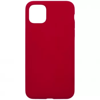 Evelatus Apple iPhone 11 Pro Max Premium Soft Touch Silicone Case Red