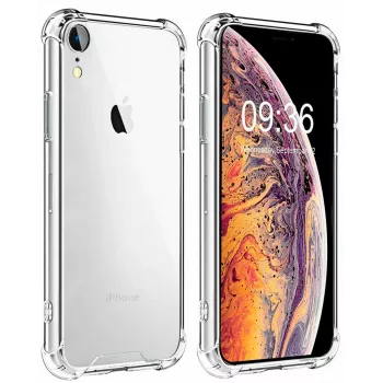 Evelatus Apple iPhone XR Military Shockproof Silicone Case TPU Transparent