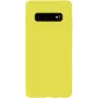 Evelatus Samsung Galaxy S10 Nano Silicone Case Soft Touch TPU Yellow