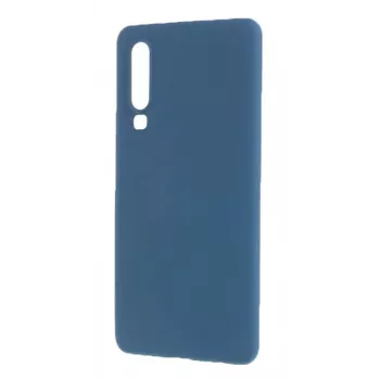 Evelatus Huawei P30 Soft Silicone Case Dark Blue