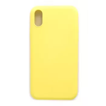 Evelatus Apple iPhone X/Xs Nano Silicone Case Soft Touch TPU Yellow