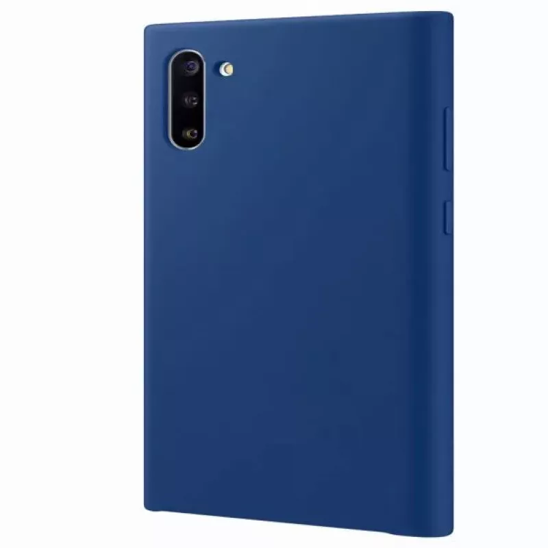 Evelatus Samsung Galaxy Note 10 Premium Soft Touch Silicone Case Midnight Blue