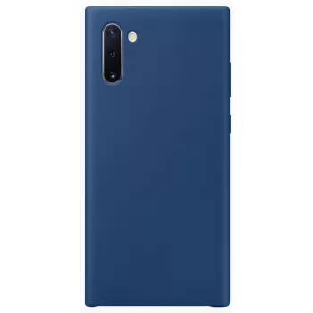 Evelatus Samsung Galaxy Note 10 Premium Soft Touch Silicone Case Midnight Blue