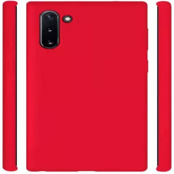 Evelatus Samsung Galaxy Note 10 Premium Soft Touch Silicone Case Red