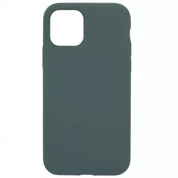 Evelatus Apple iPhone 11 Pro Max Premium Soft Touch Silicone Case Pine Green