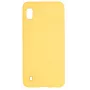 Evelatus Samsung Galaxy A10 Soft Touch Silicone Case with Strap Yellow
