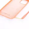 Evelatus Apple iPhone 11 Pro Soft Touch Silicone Case with Strap Pink