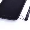 Evelatus Apple iPhone XR Soft Touch Silicone Case with Strap Black