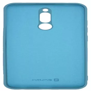 Evelatus Xiaomi Redmi 8 Soft Touch Silicone Case su dirželiu mėlyna