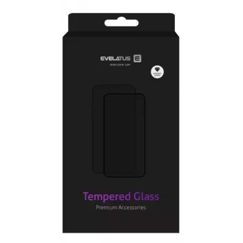 Evelatus Xiaomi Mi 9 Lite 0.33mm Flat Clear Tempered Glass Screen Protector with Japan Glue, Anti-Static