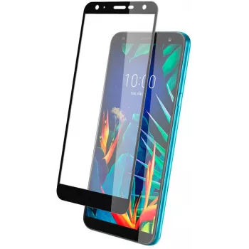 EVELATUS LG K40 2.5D Full Cover Japan Glue Glass Anti-Static Screen Protector