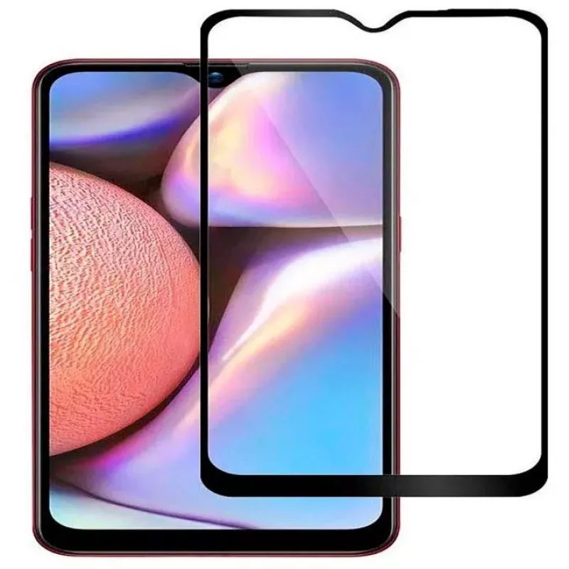 Evelatus Samsung Galaxy A20s 2.5D Full Cover Japan Glue Glass Anti-Static Screen Protector