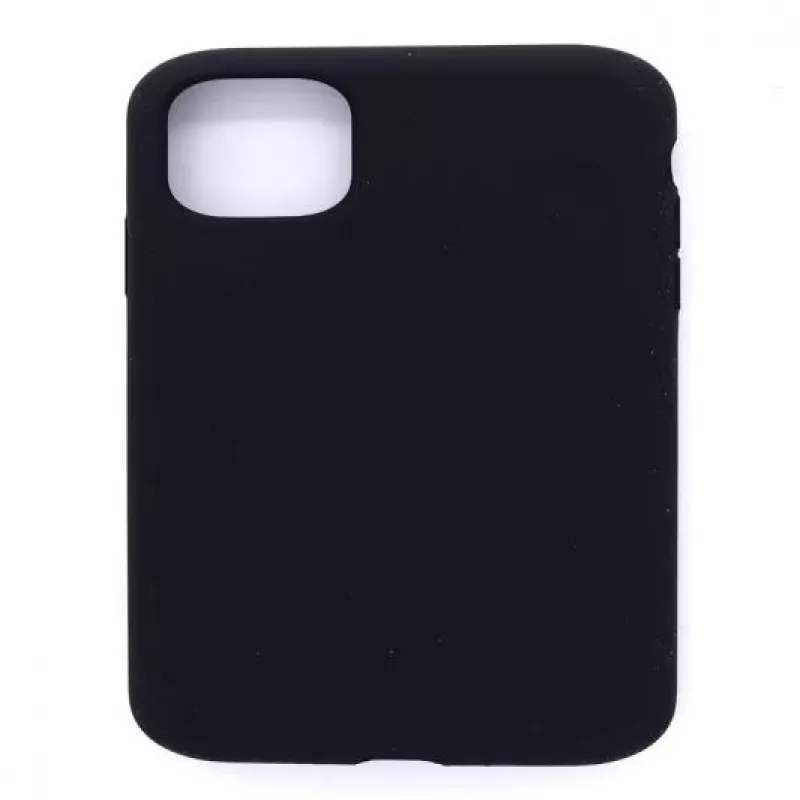 Connect Apple iPhone 11 Pro Soft Case su Apsaugotu Apatiniu Kraštu Juoda
