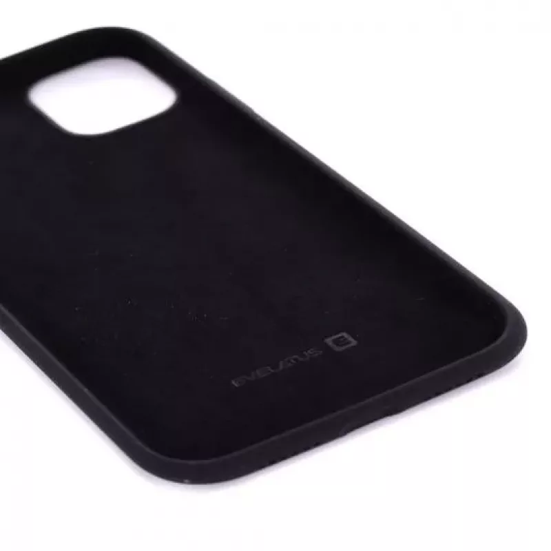 Connect Apple iPhone 11 Pro Soft Case su Apsaugotu Apatiniu Kraštu Juoda