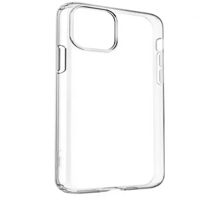 Connect Apple iPhone 11 Pro Skaidrus Dėklas + Grūdinto Stiklo Ekrano Apsauga