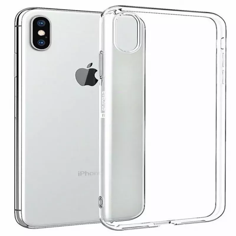 Evelatus Apple iPhone XS Max skaidrus silikoninis dėklas 1,5 mm TPU permatomas