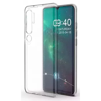 Evelatus Xiaomi Mi Note 10 / Mi Note 10 Pro skaidrus silikoninis dėklas 1,5 mm TPU permatomas