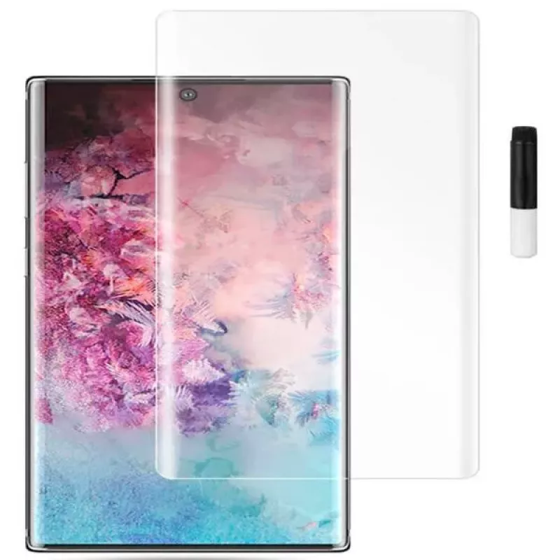 Evelatus Samsung Galaxy Note 10 Plus Clear Glass UV + Glue