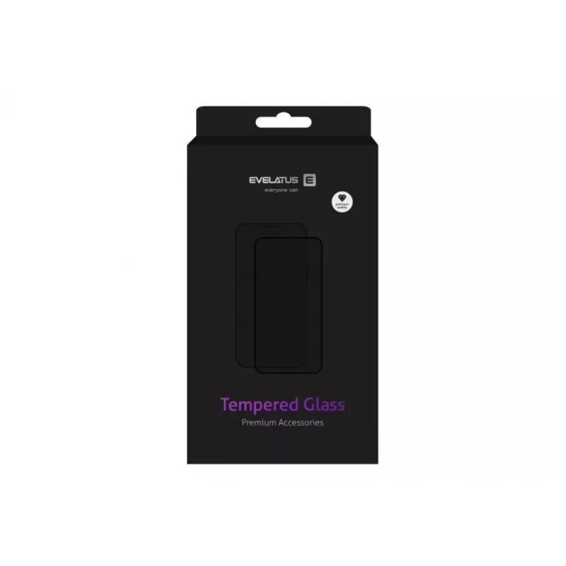 Evelatus Huawei P Smart Pro 2.5D Full Cover Japan Glue Glass Anti-Static Screen Protector