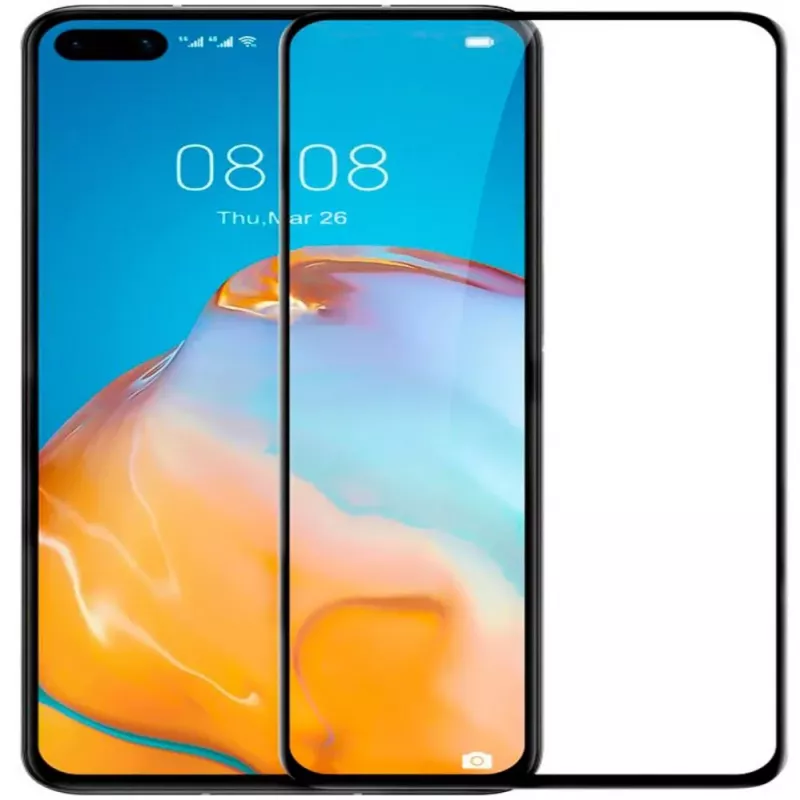 Evelatus Huawei P40 Pro Clear Glass UV + Glue