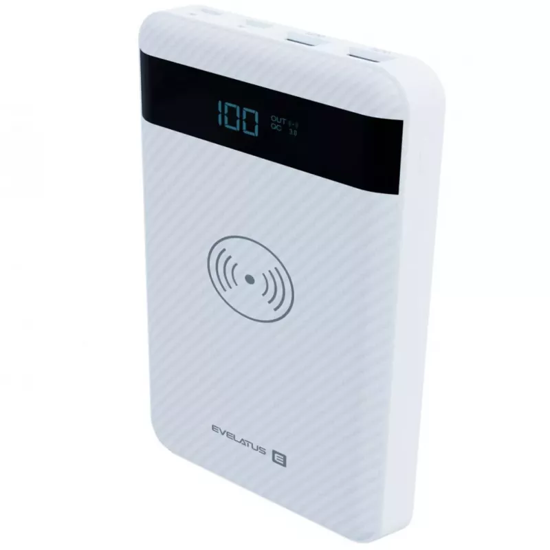 Evelatus EPB05 Wireless Power Bank 10000 mAh White