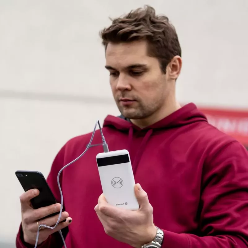 Evelatus EPB05 Wireless Power Bank 10000 mAh White