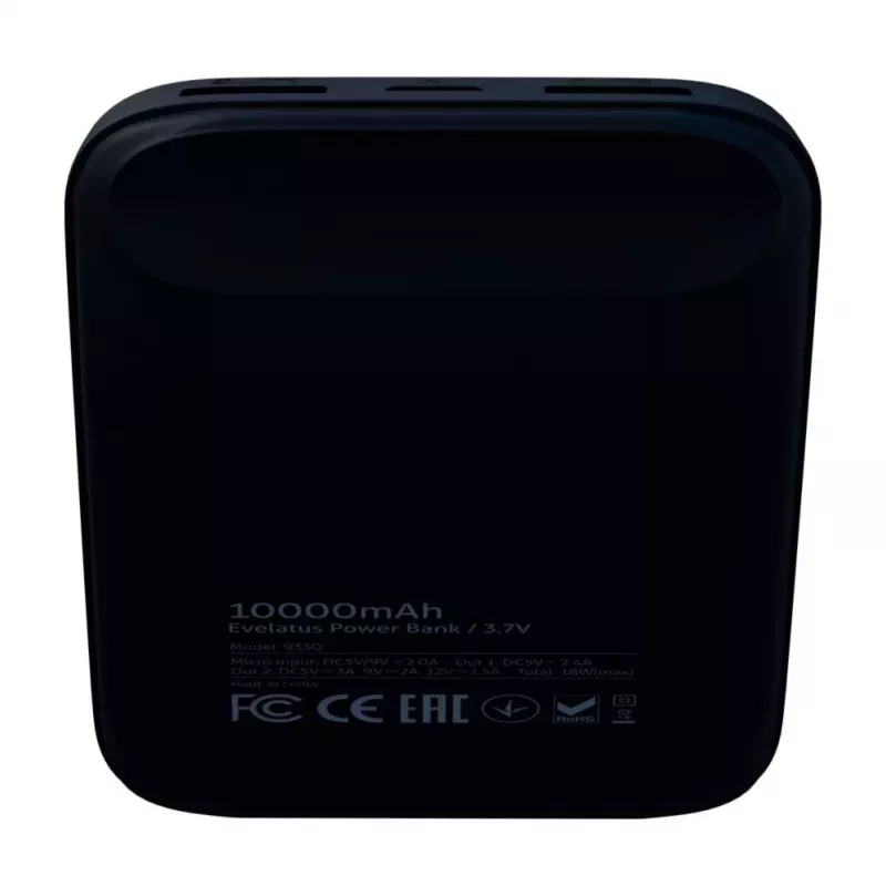 Evelatus Power Bank EPB07 10000 mAh Juoda