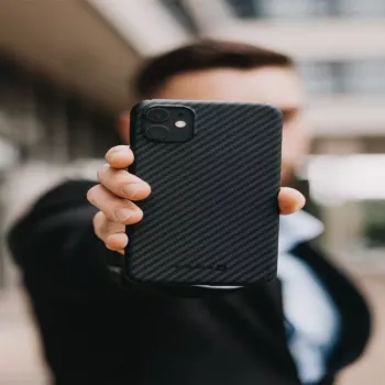 Evelatus Apple iPhone 11 Pro Premium Carbon Case ECCI11 Black