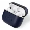 Evelatus Apple AirPods Pro Leather Protective Case Dark Blue