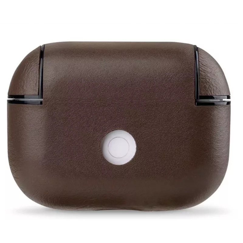 Evelatus Apple AirPods Pro Leather Protective Case Brown