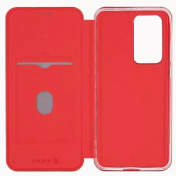 Evelatus Huawei P40 Pro Book Case Wine Red