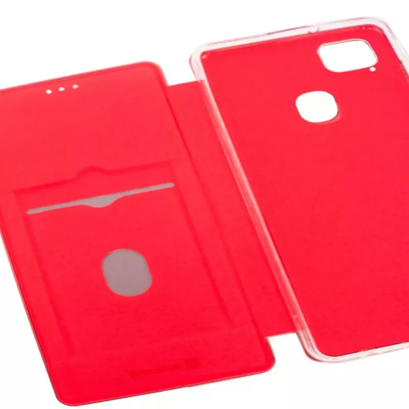 Evelatus Huawei P40 Lite Book Case Wine Red