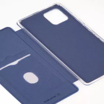 Evelatus Samsung Galaxy Note 10 Lite Book Case Dark Blue