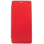 Evelatus Book Case, skirtas „Xiaomi Redmi Note 9“, vyno raudonos spalvos, PU odos, piniginės dėklas su kortelių kišenėmis ir stovu